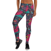 Snake and Rooster Head Leggings