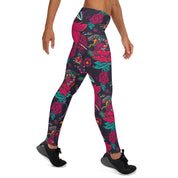 Snake and Rooster Head Leggings