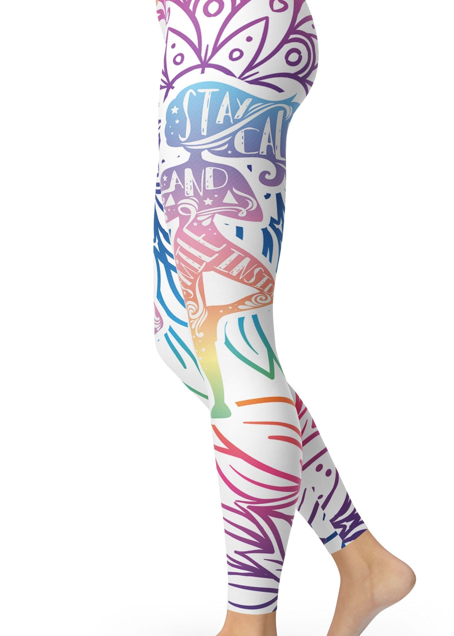 Relax and stay calm Leggings - US FITGIRLS