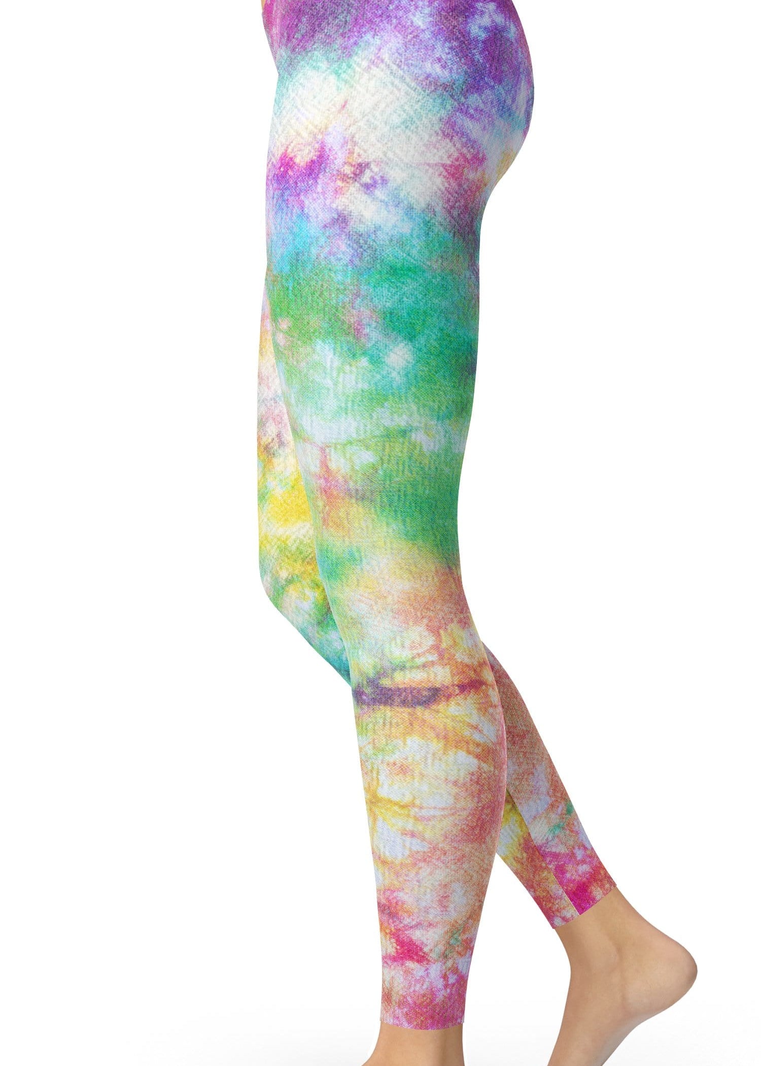 Colorful Tie Dye Leggings - US FITGIRLS