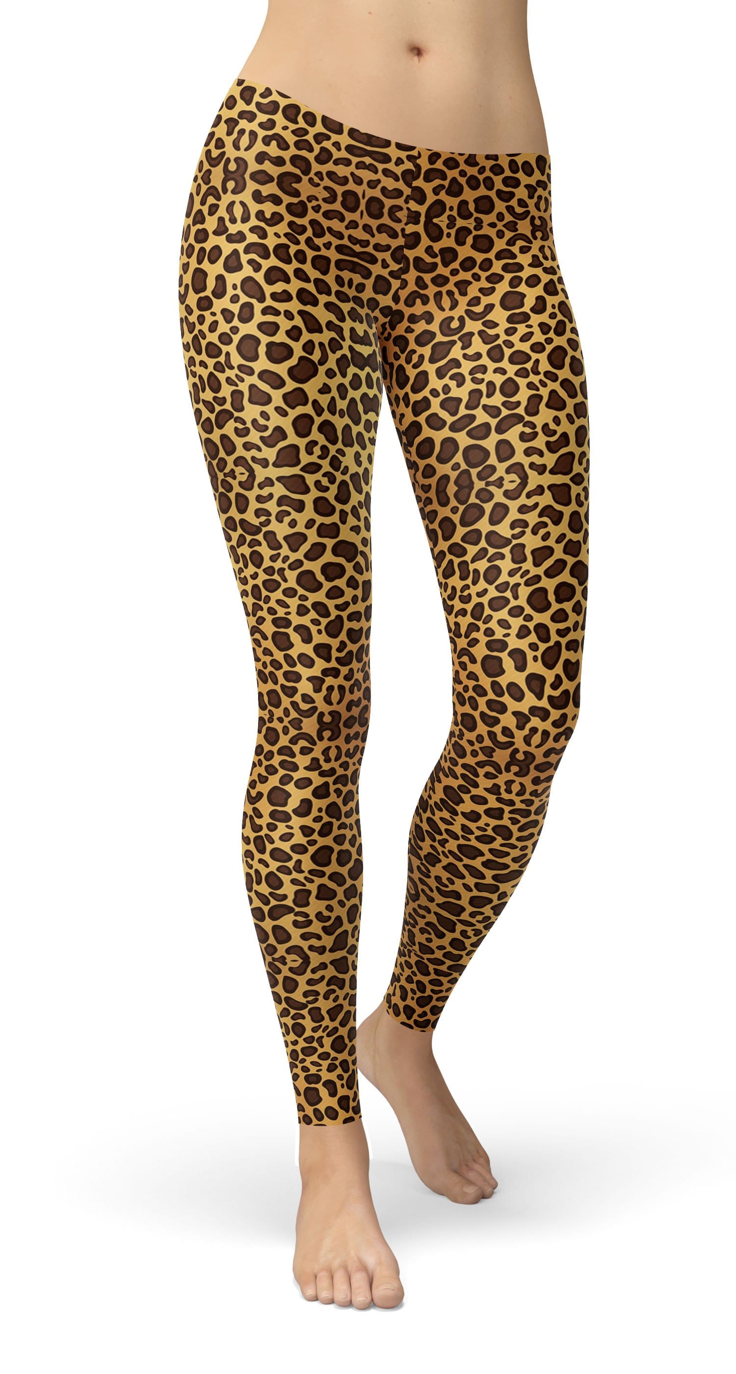 Leopard Print Leggings - US FITGIRLS