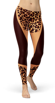 Leopard Skinn Leggings - US FITGIRLS