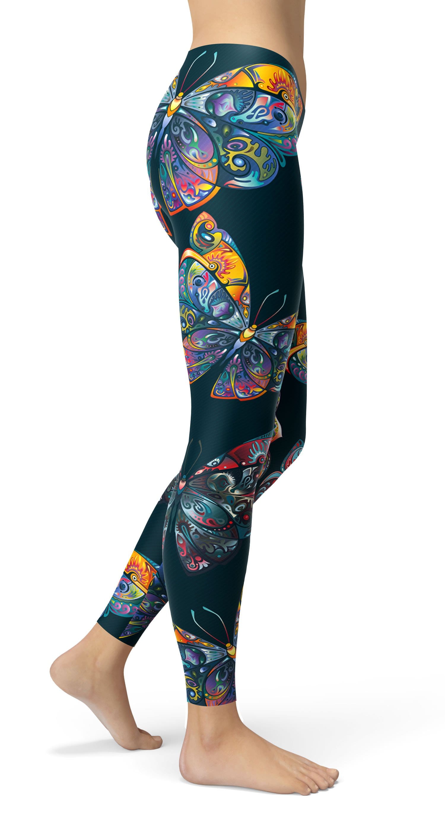 Colorfull Butterfly's Leggings - US FITGIRLS