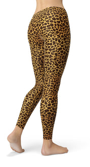Leopard Print Leggings - US FITGIRLS