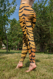 Tiger Print Leggings - US FITGIRLS