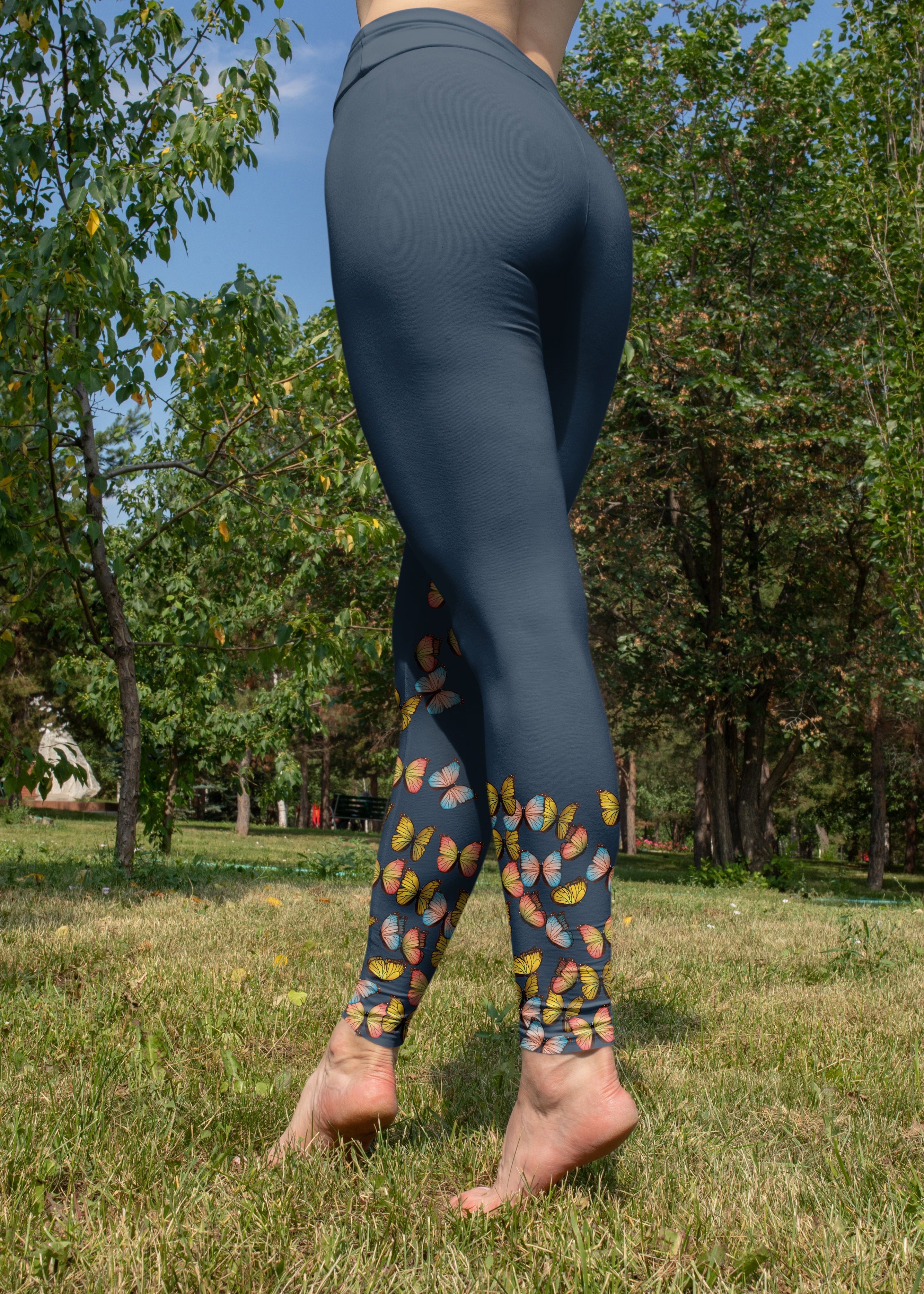 Colorfull ButterFly Leggings - US FITGIRLS