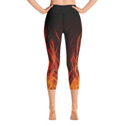 ON FIRE!!! Yoga Capri Leggings - US FITGIRLS