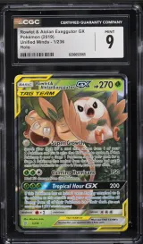 Rowlet & Alolan Exeggutor GX #1