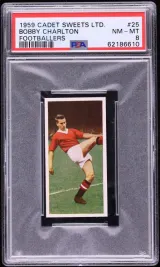 Bobby Charlton ROOKIE #25