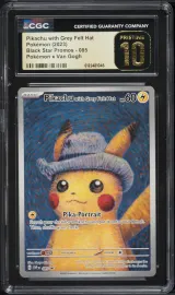 Pikachu with Grey Felt Hat #085