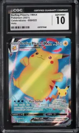 Surfing Pikachu VMAX #9