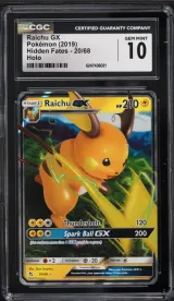 Raichu GX #20