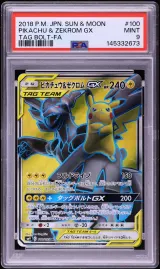 Pikachu & Zekrom GX #100
