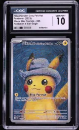 Pikachu with Grey Felt Hat #085
