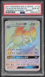 Alolan Golem GX #113