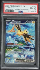 Zapdos ex #202