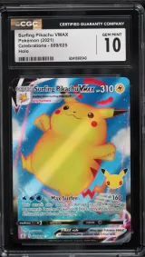 Surfing Pikachu VMAX #009