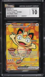 Meowth ex #107
