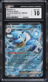 Blastoise ex #009