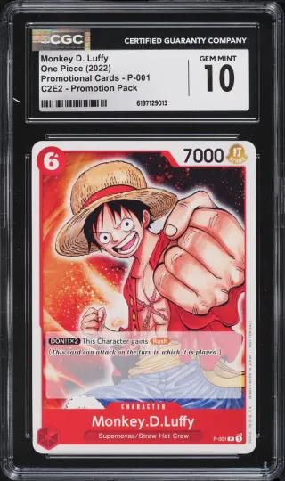 Monkey D. Luffy #P-001